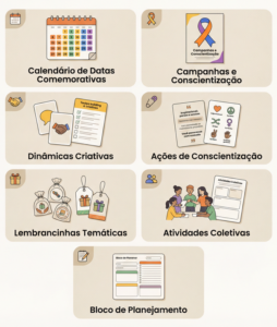 Calendário Anual com +300 Ideias Prontas para Datas e Campanhas Sociais ...