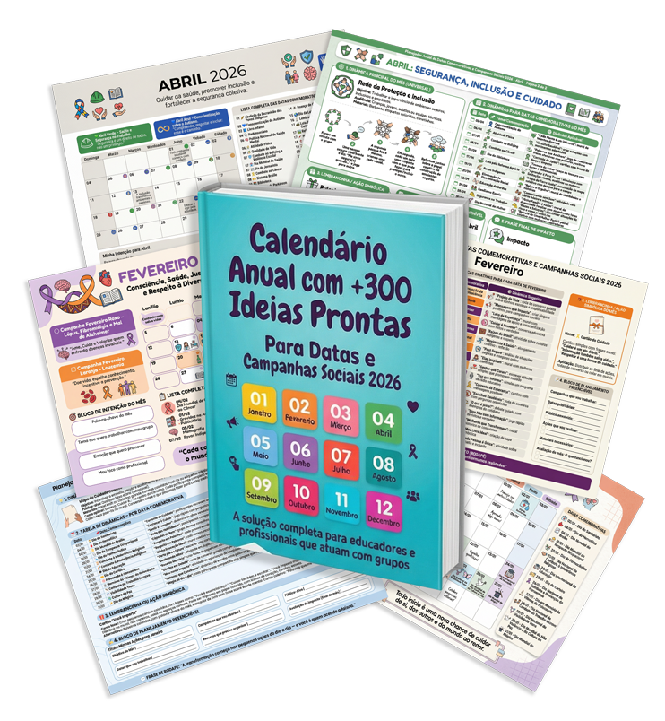 Calendário Anual com +300 Ideias Prontas para Datas e Campanhas Sociais ...